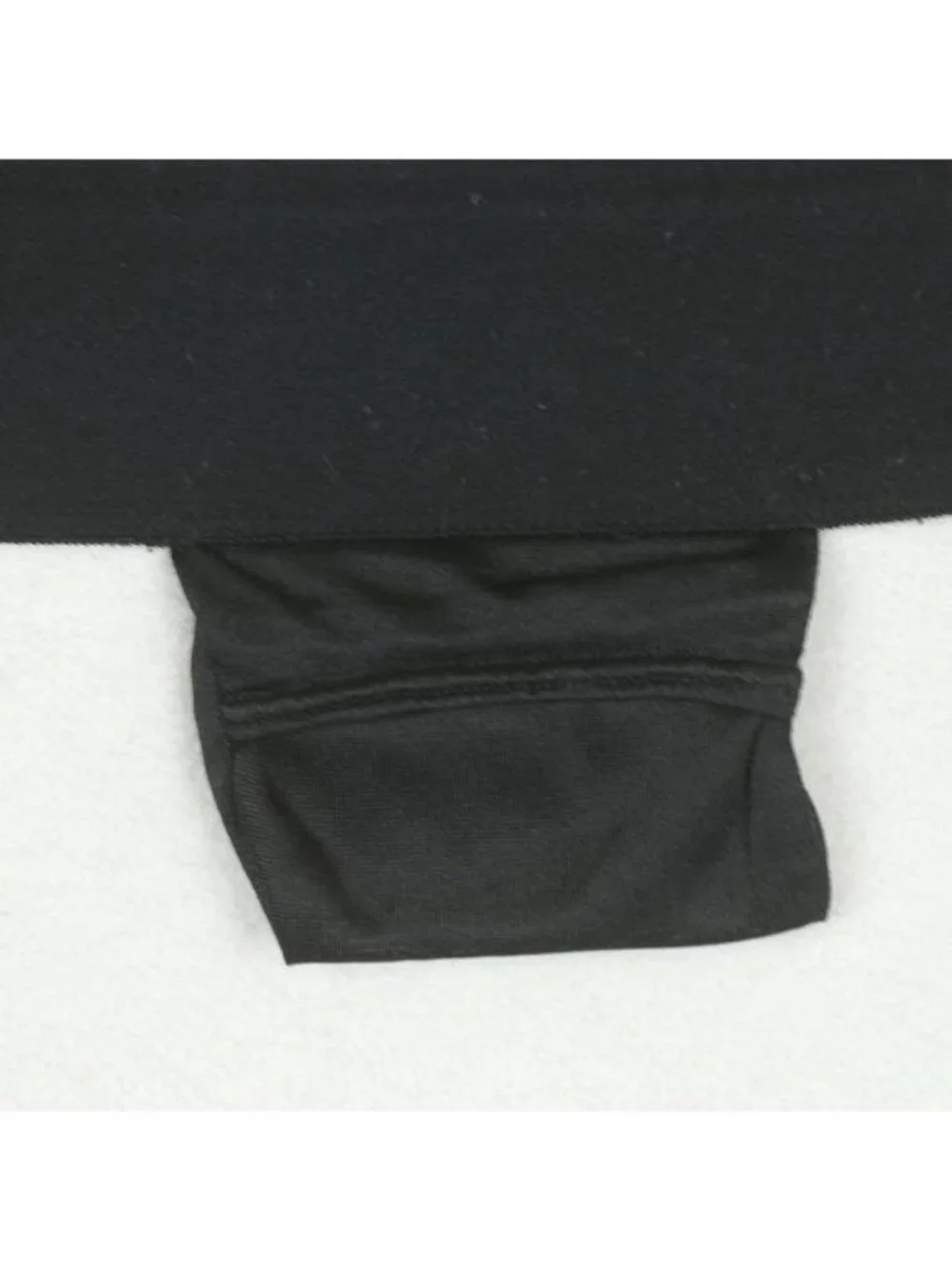 Athleta Wander Women's Small Black White Fleece Lined Layering Mini Skirt